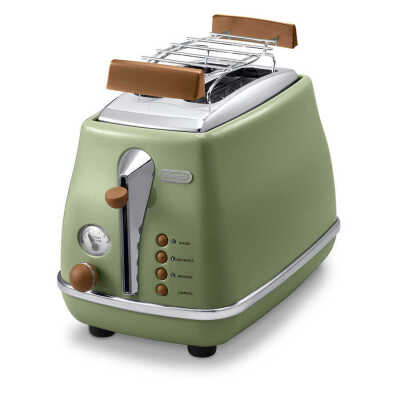 Icona Vintage CTOV2103.GR Ekmek Kızartma Makinesi - Delonghi